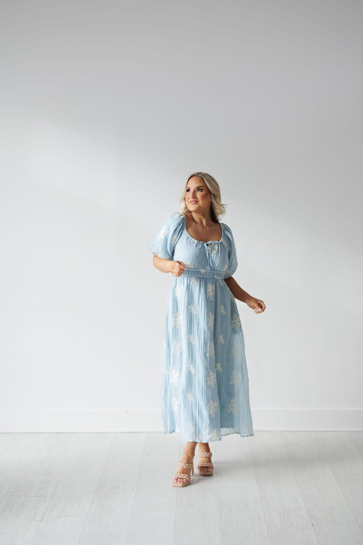 Iris Dress - Sky