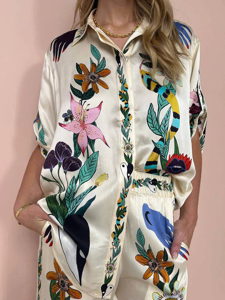 ARWA | Timeless Elegance, Shirt and Pants Set