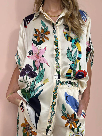 ARWA | Timeless Elegance, Shirt and Pants Set
