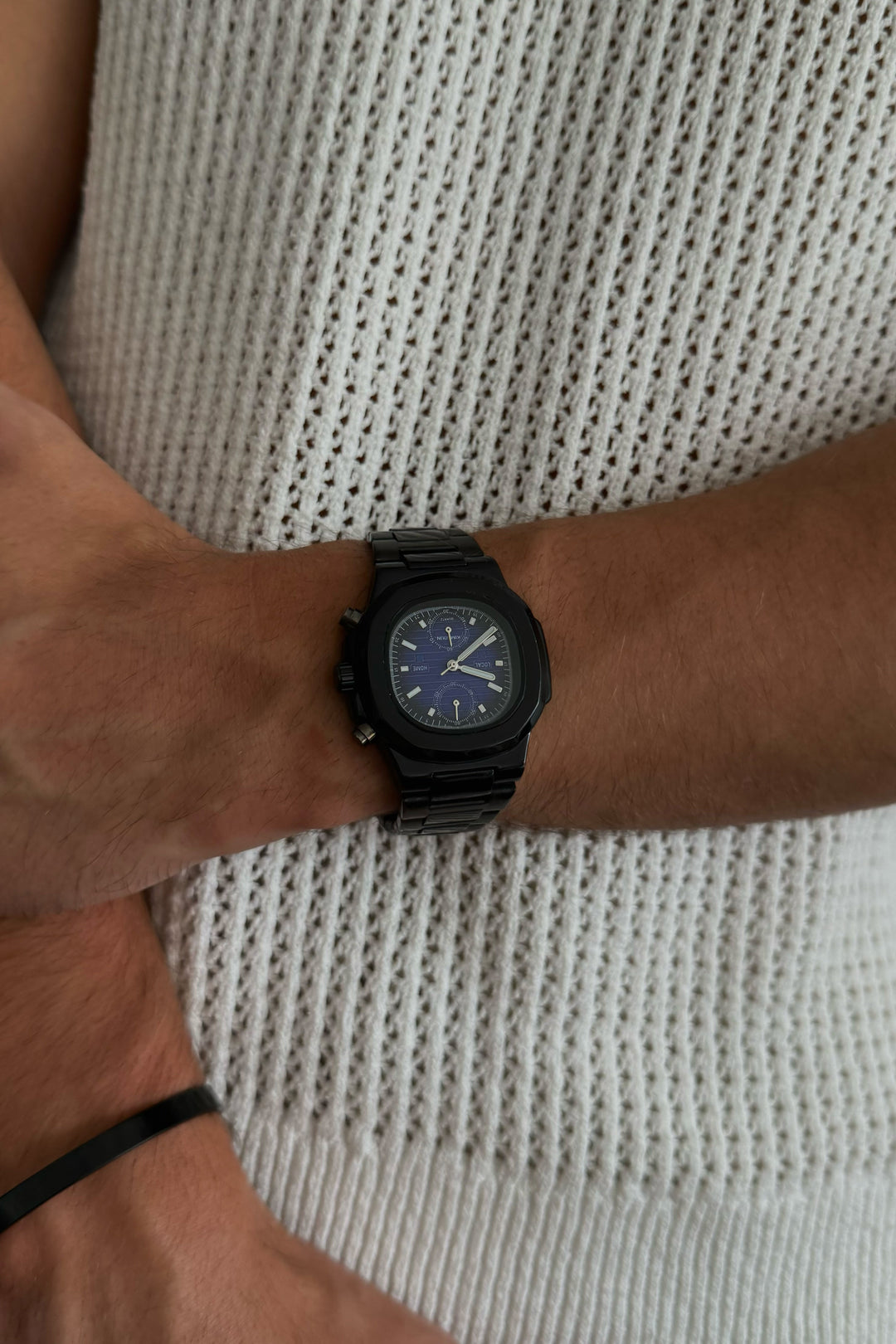 BLANC BLACK / ROYAL BLUE