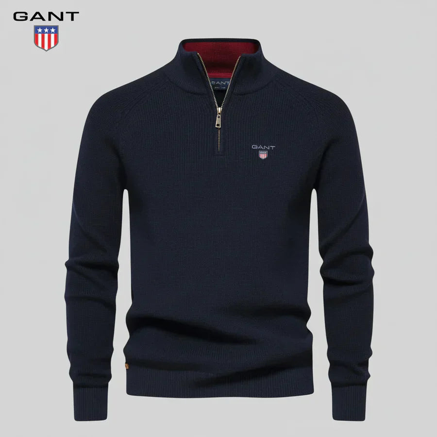 Half-Zip Knit | Timeless Smart Layer for Men