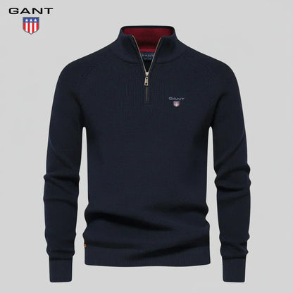 Half-Zip Knit | Timeless Smart Layer for Men