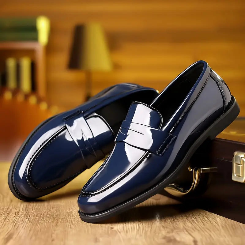 Belvedere Patent Leather Loafers