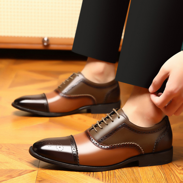 Kensington Leather Brogue Dress Shoes