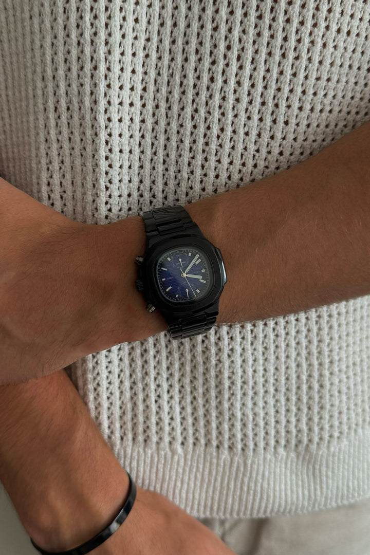 BLANC BLACK / ROYAL BLUE