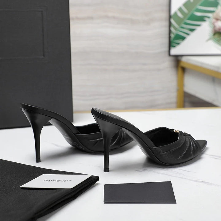 Babylone Heels – Gold Hardware