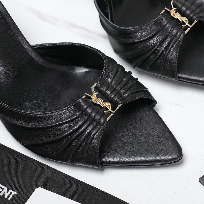 Babylone Heels – Gold Hardware