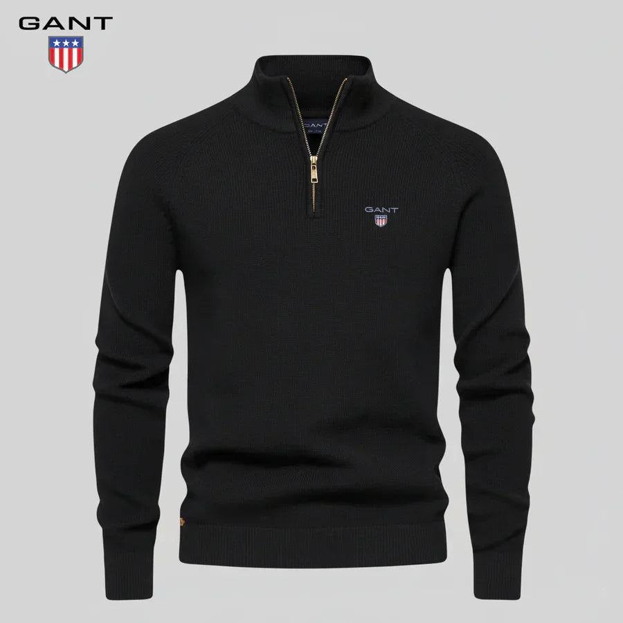 Half-Zip Knit | Timeless Smart Layer for Men