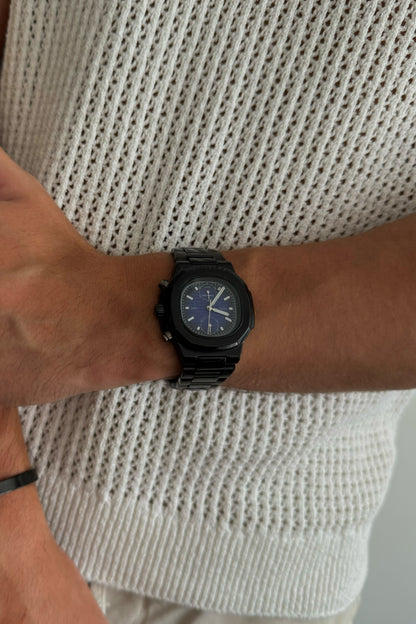 BLANC BLACK / ROYAL BLUE