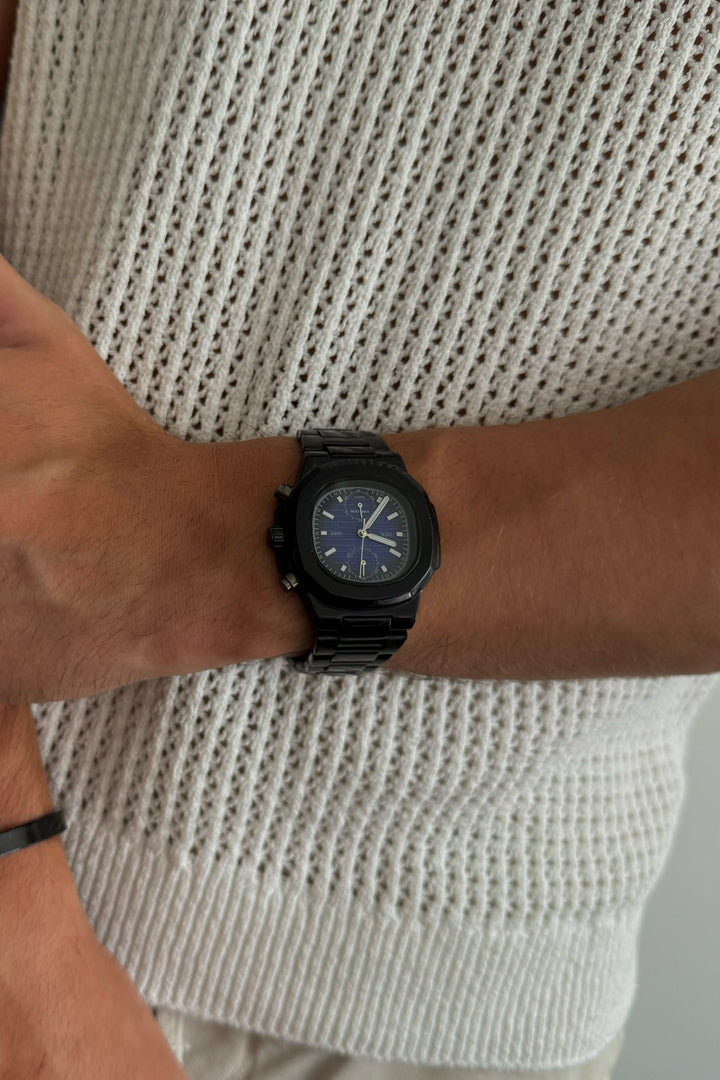 BLANC BLACK / ROYAL BLUE