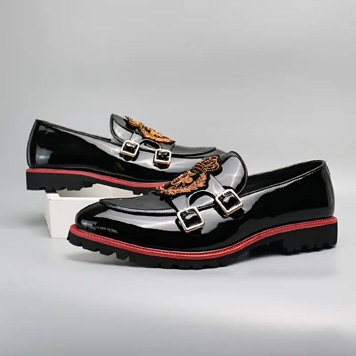 Royal Crest Patent Loafers