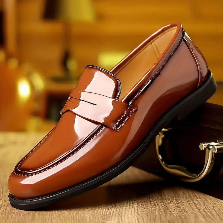 Belvedere Patent Leather Loafers