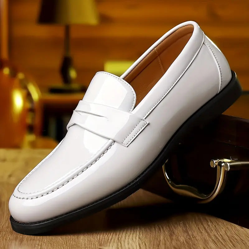 Belvedere Patent Leather Loafers