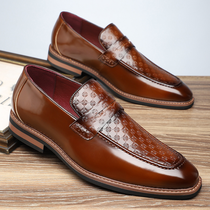 Giovanni Bellini Leather Loafers