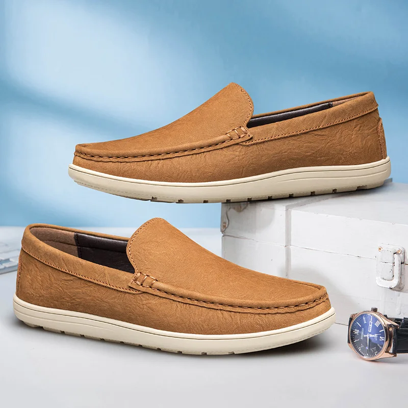Pelle Italiana Leather Loafers
