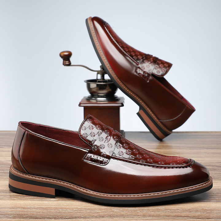 Giovanni Bellini Leather Loafers