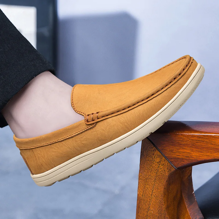 Pelle Italiana Leather Loafers