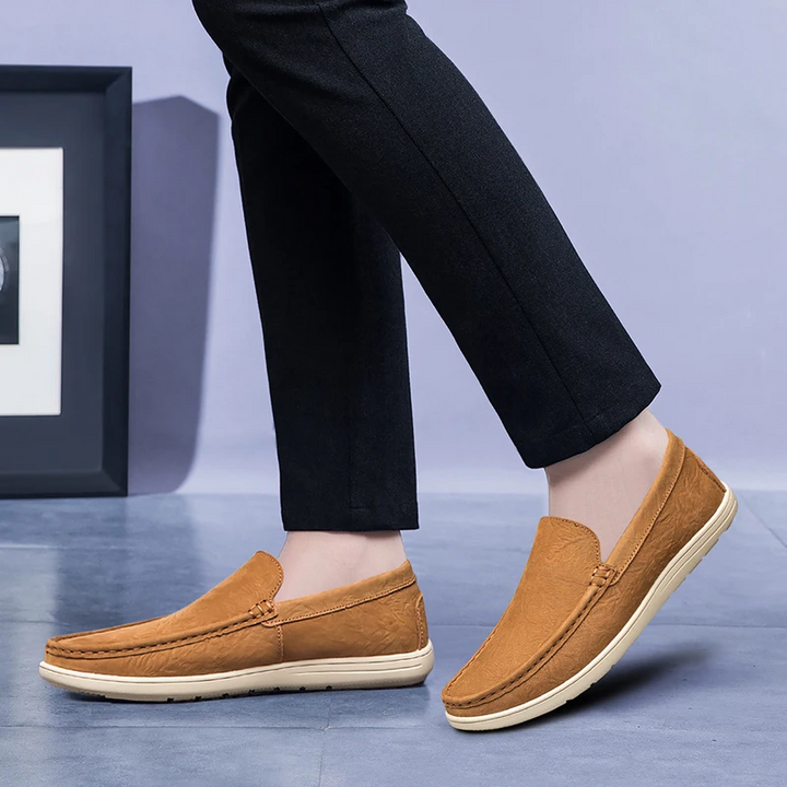 Pelle Italiana Leather Loafers