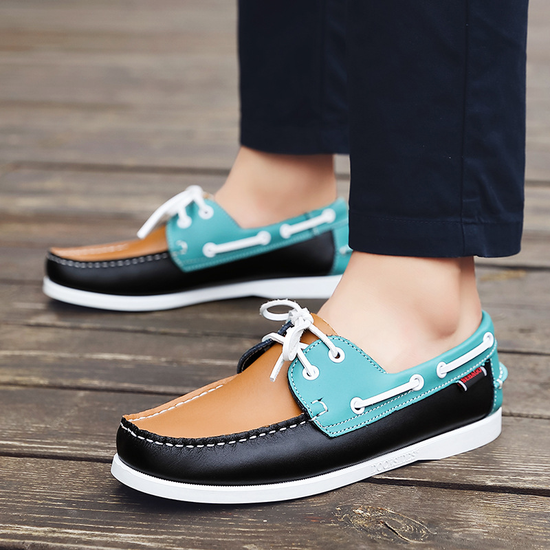 Harborline Two-Tone Deck Shoes