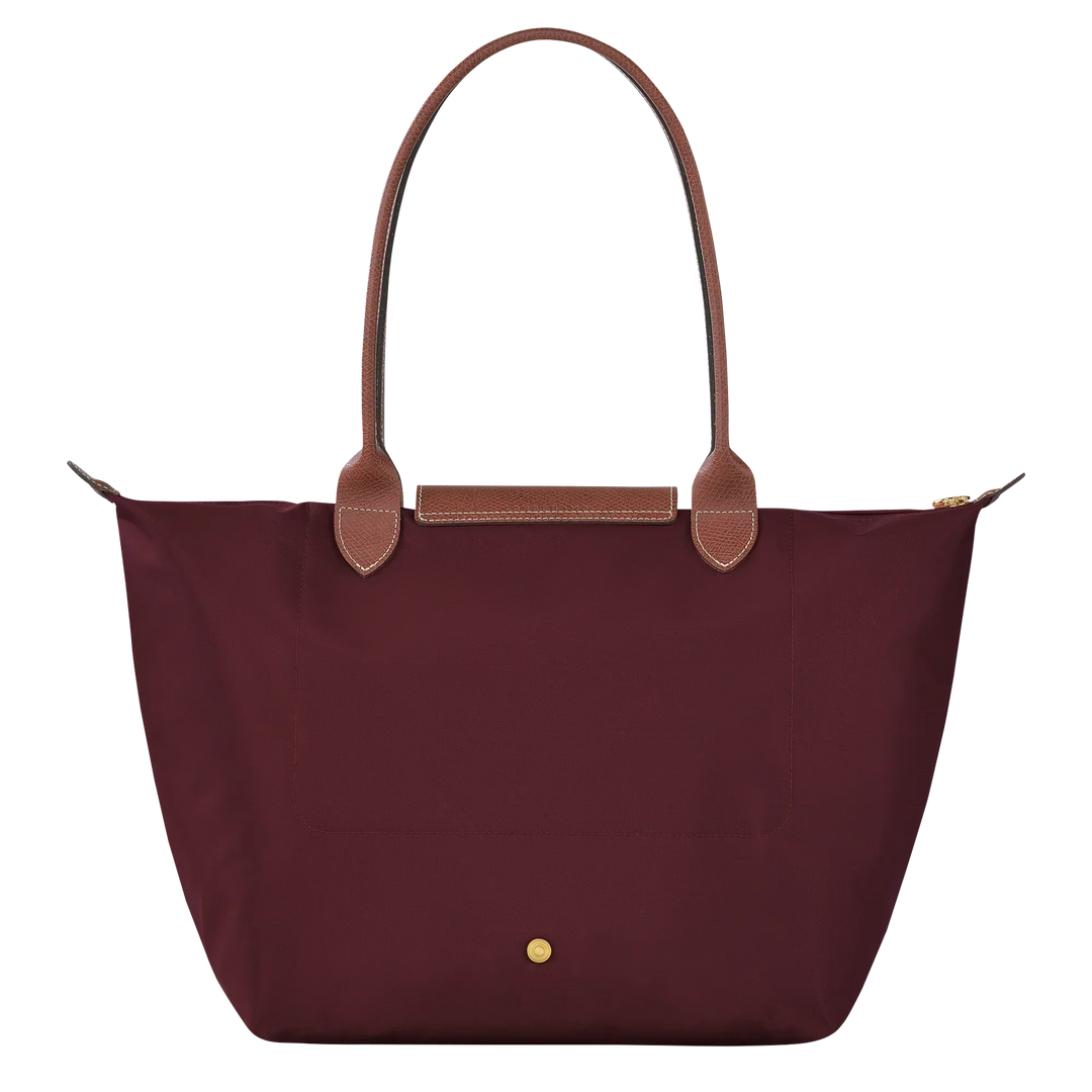 Longchamp - Large Le Pliage Bag, Burgundy