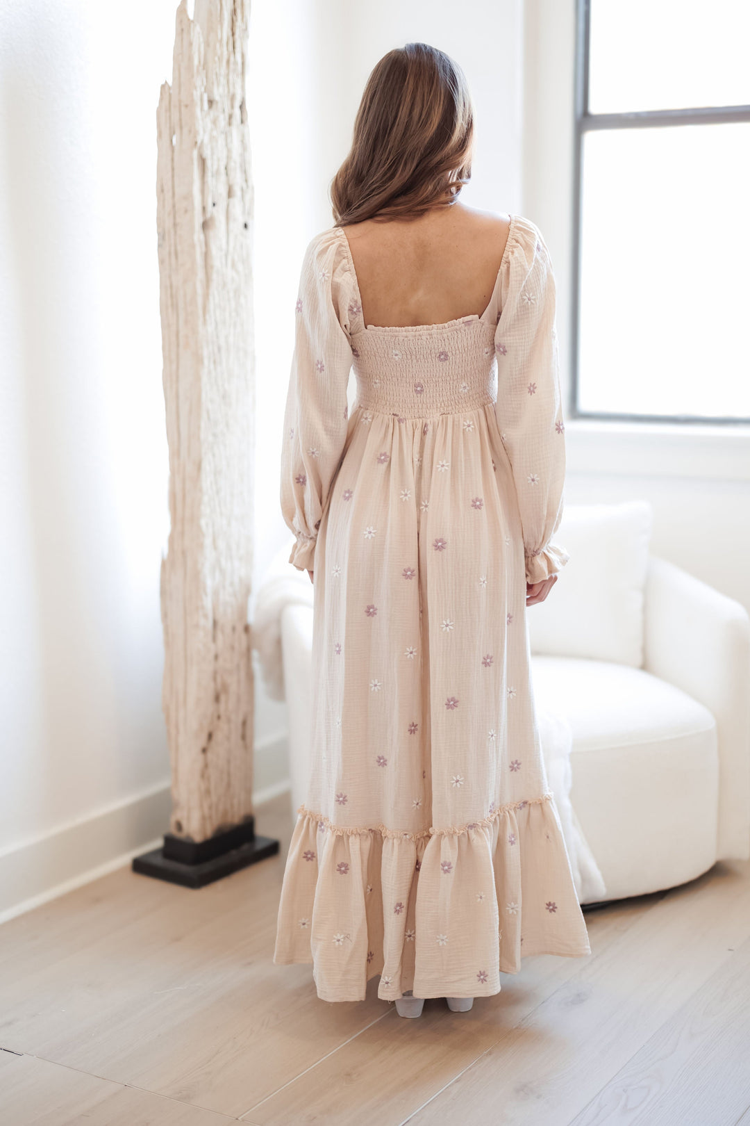 Brooke Dress - Cream - FINAL SALE