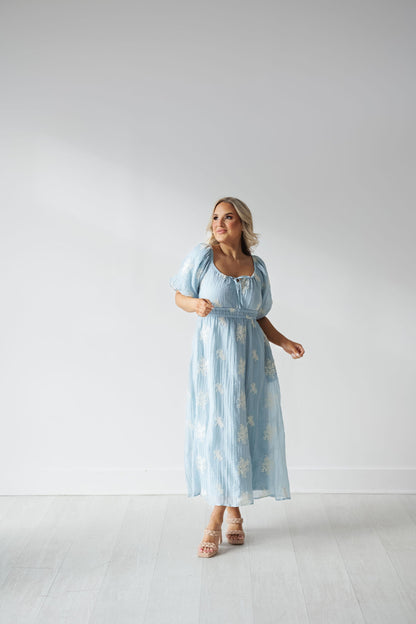 Iris Dress - Sky
