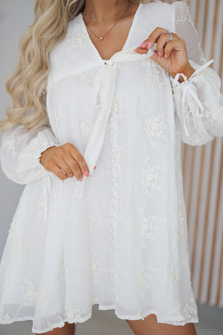 Maisy Dress - Ivory