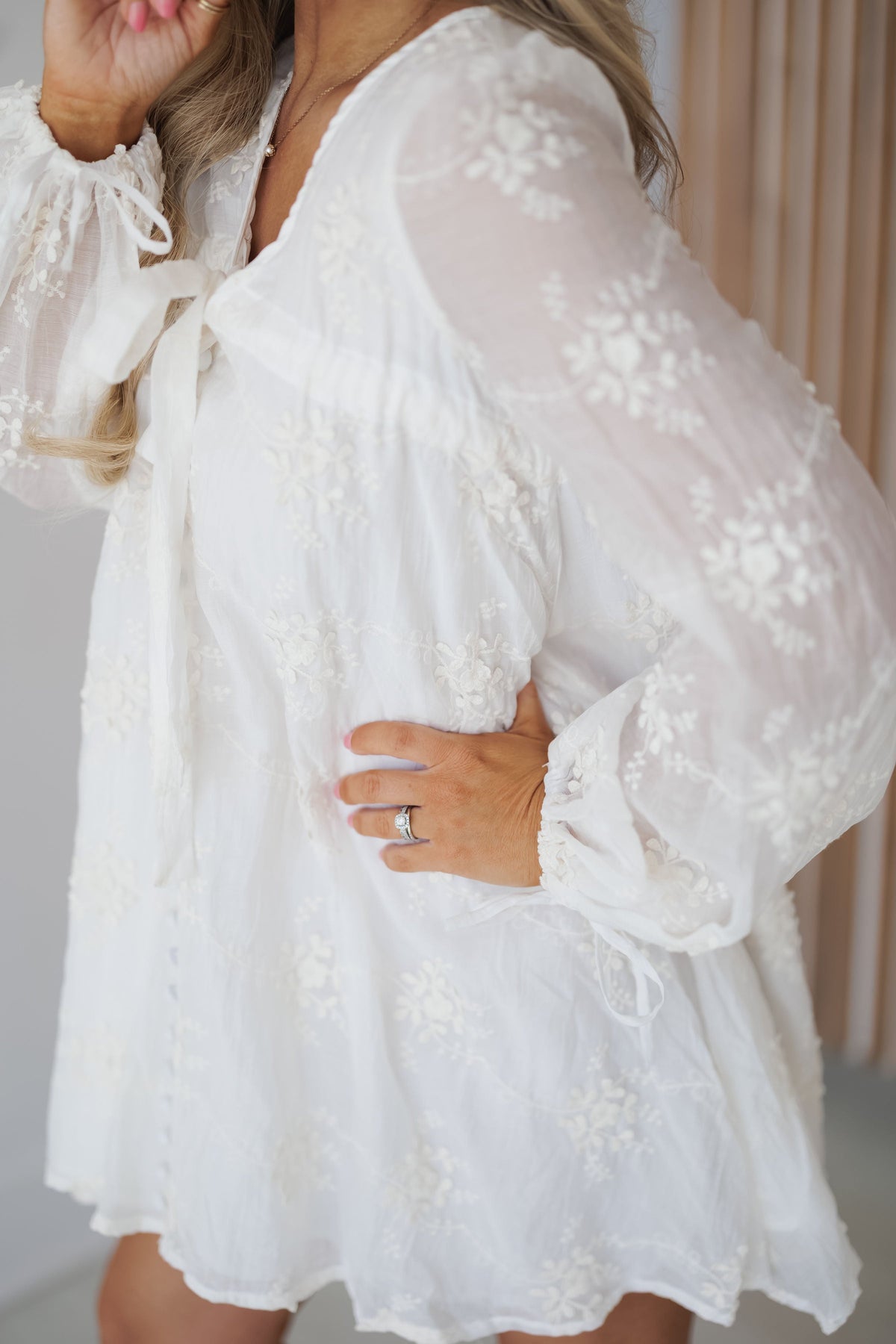 Maisy Dress - Ivory