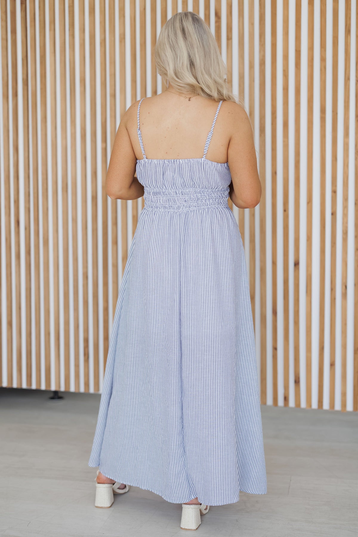 Lacey Dress - Navy