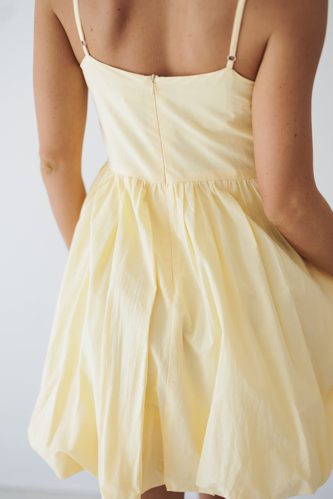 Kenley Mini Dress - Butter Yellow