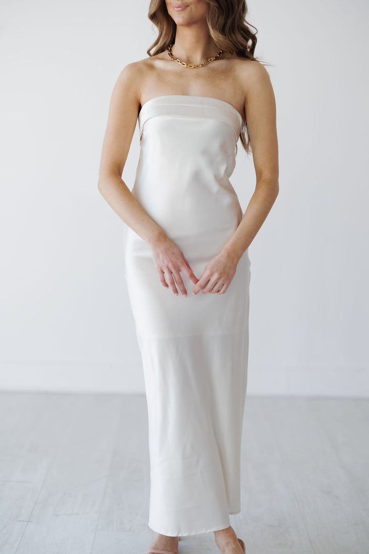 Claire Dress - Ivory