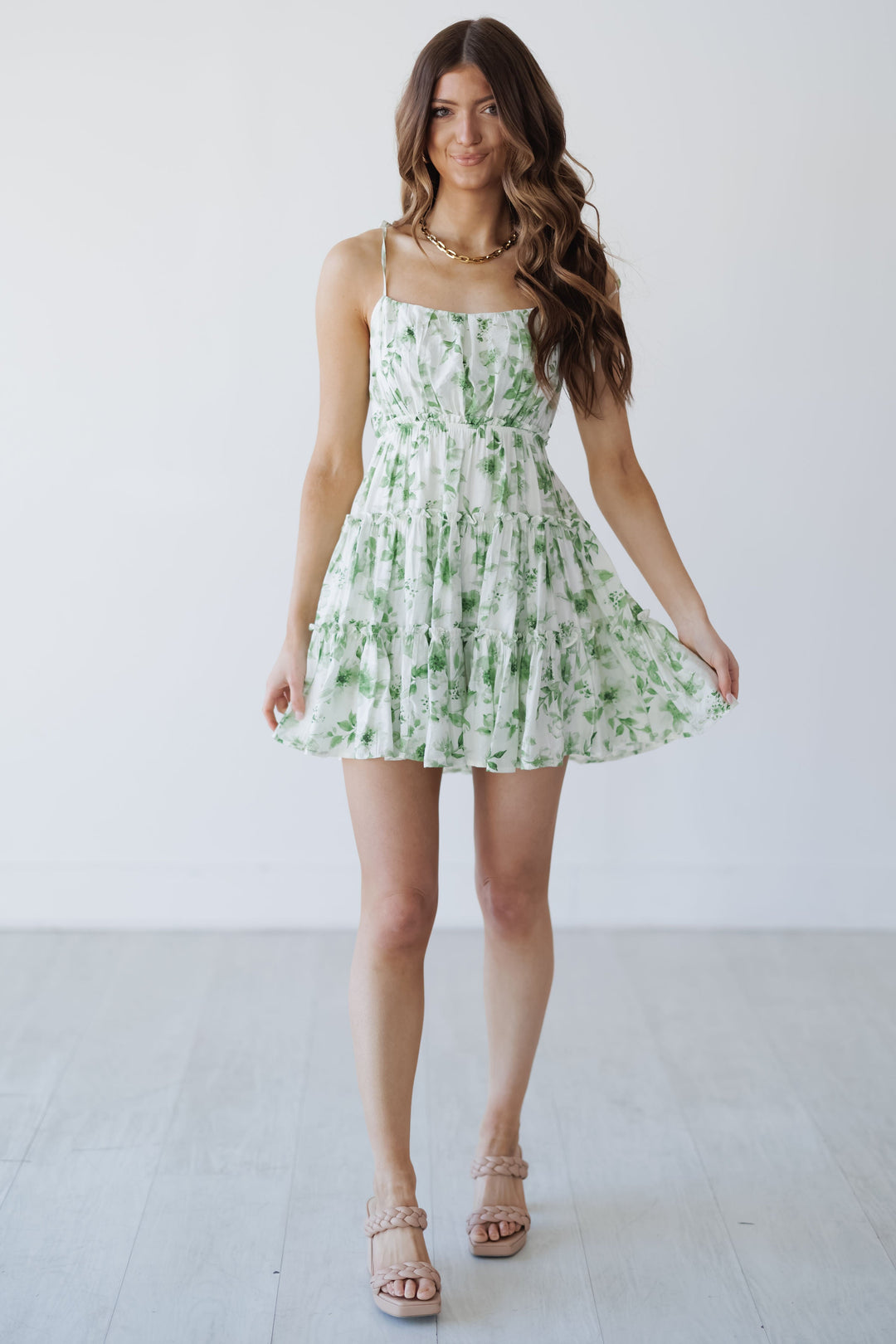 Mckenna Mini Dress - Olive