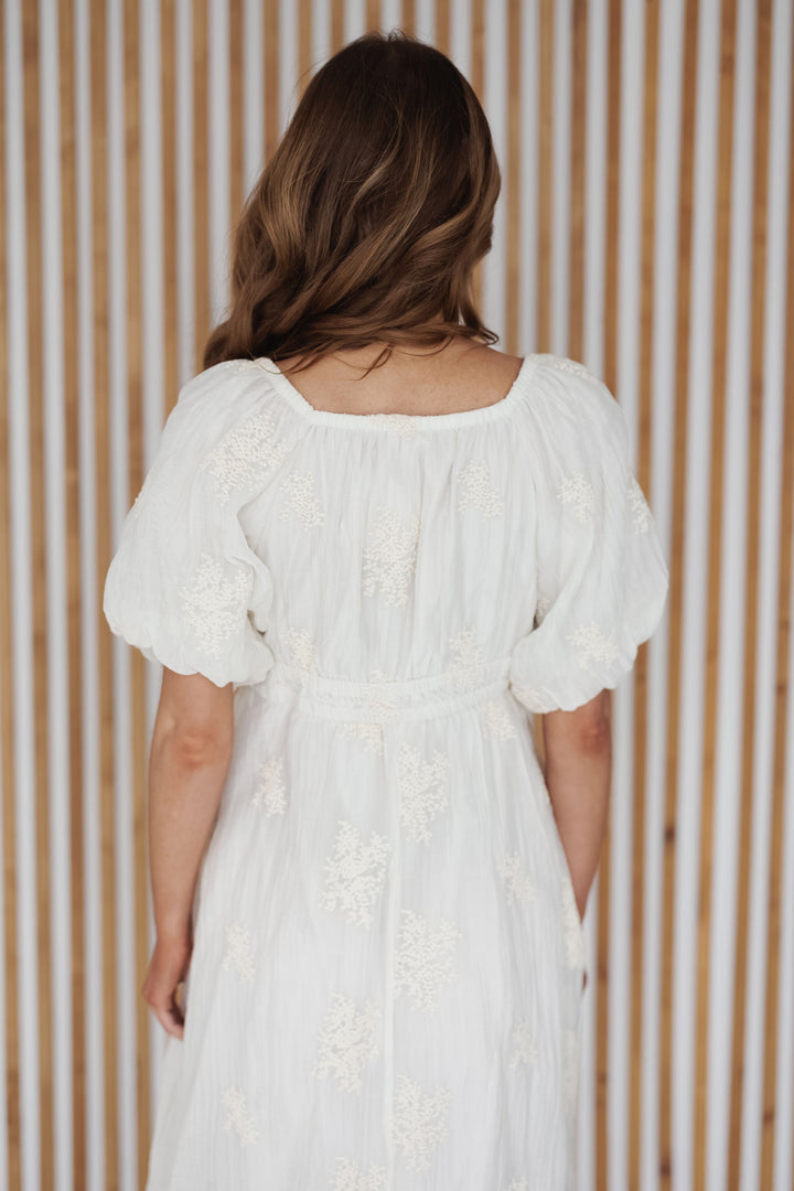 Iris Dress - Ivory