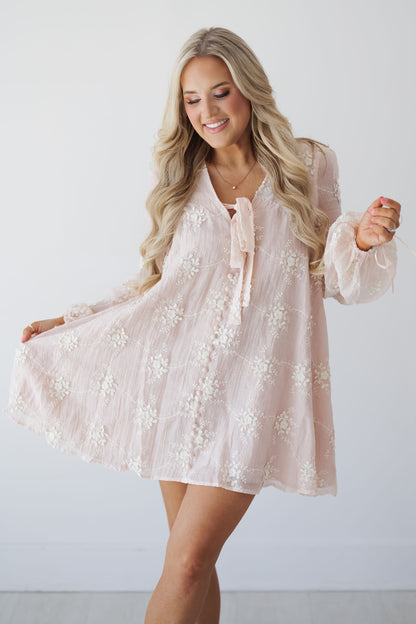 Maisy Dress - Pink