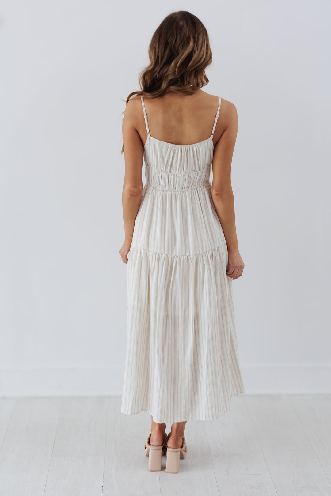 Addison Dress - Taupe