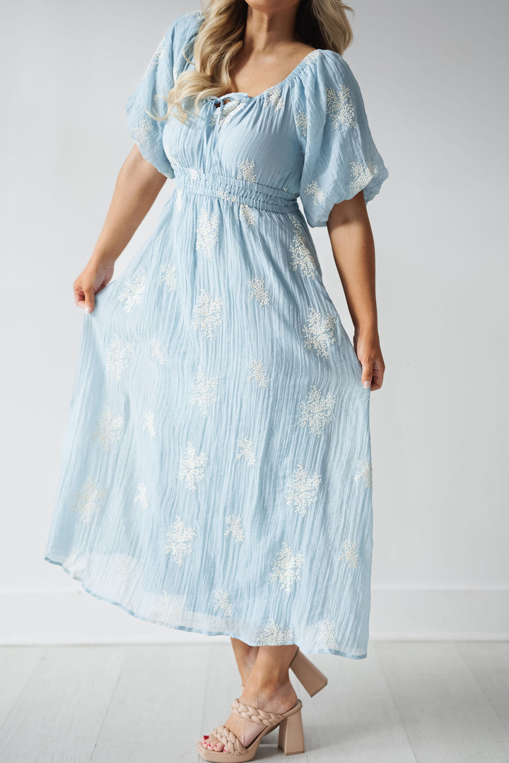 Iris Dress - Sky