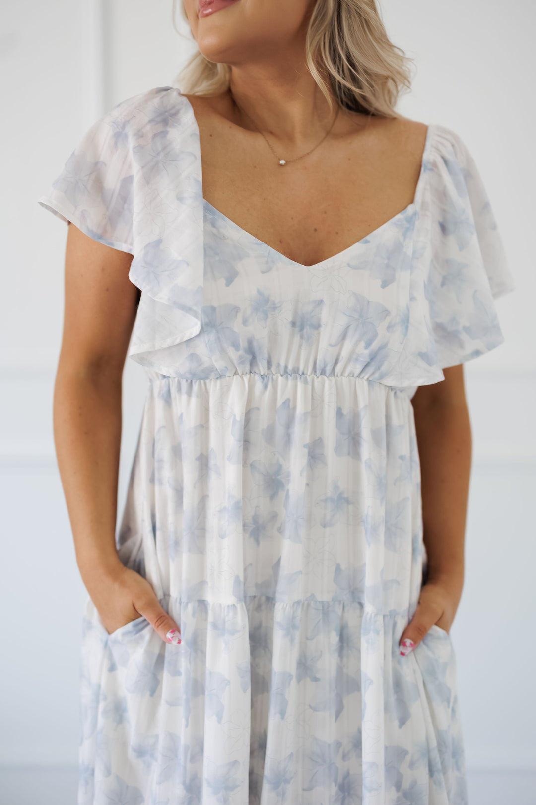 Crystal Dress - Slate Blue