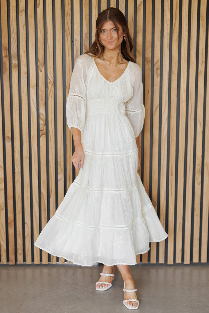 Jolene Dress - Cream
