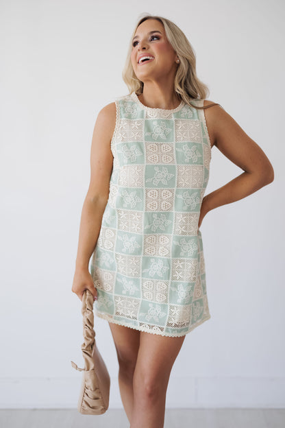 Katelyn Crochet Dress