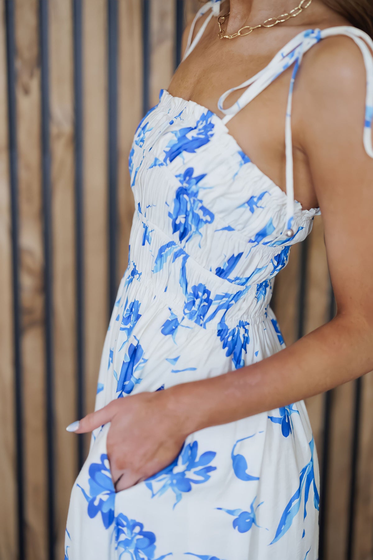 Kyla Dress - Blue