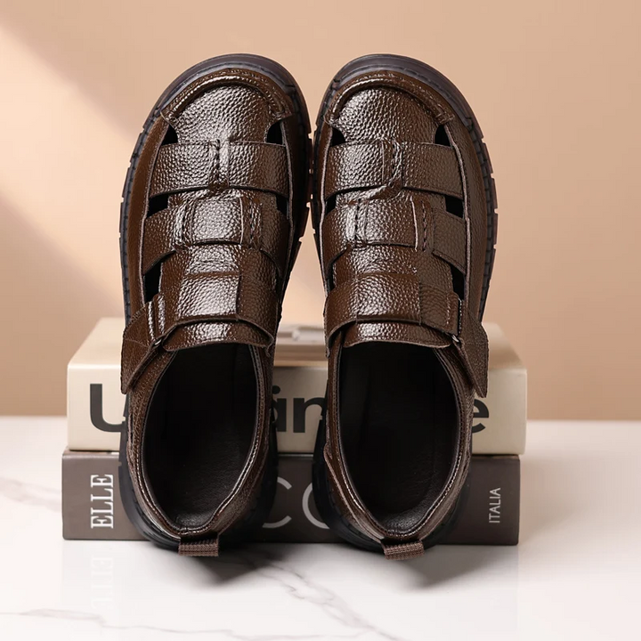 ELLE Leather Sandals