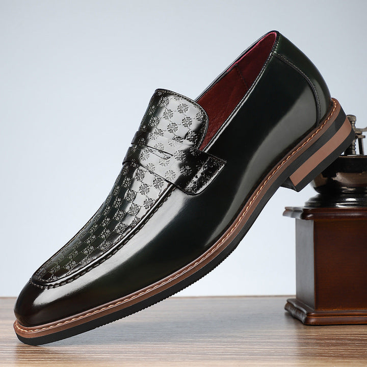 Giovanni Bellini Leather Loafers