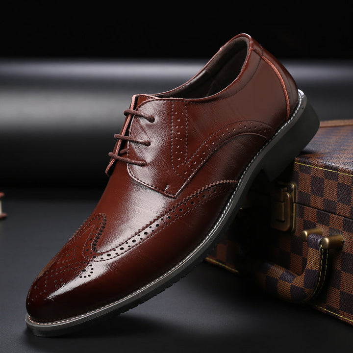 Kingston Leather Brogue Dress Shoes