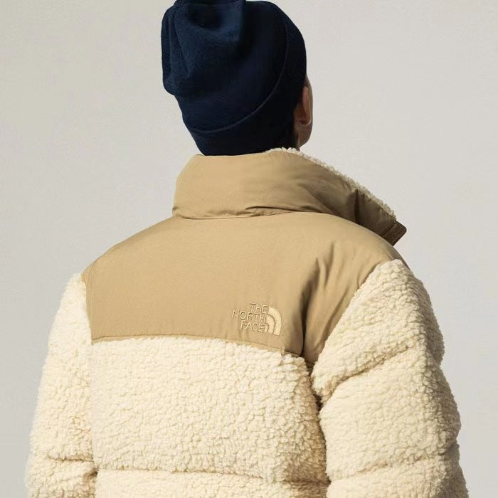 Unisex TNF Sherpa Jacket – Cozy Winter Fleece for Everyday Warmth & Style