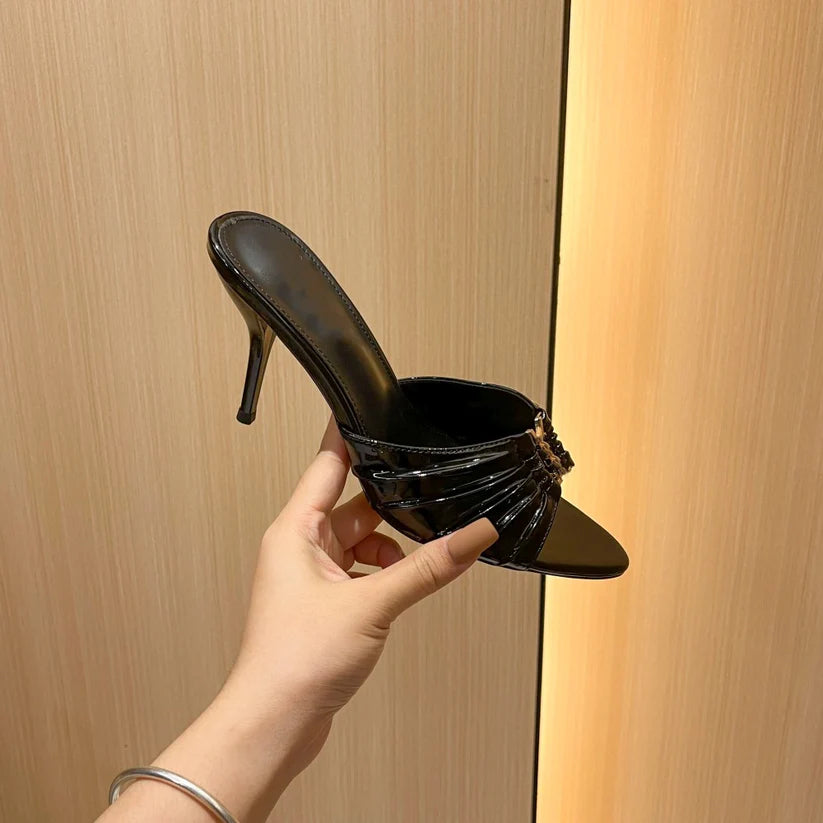Babylone Heels – Gold Hardware