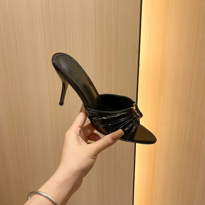 Babylone Heels – Gold Hardware