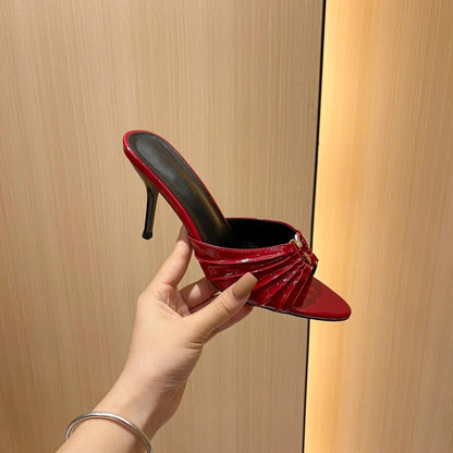 Babylone Heels – Gold Hardware