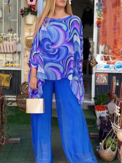 Women's Colorful Set for Carefree Summer Days