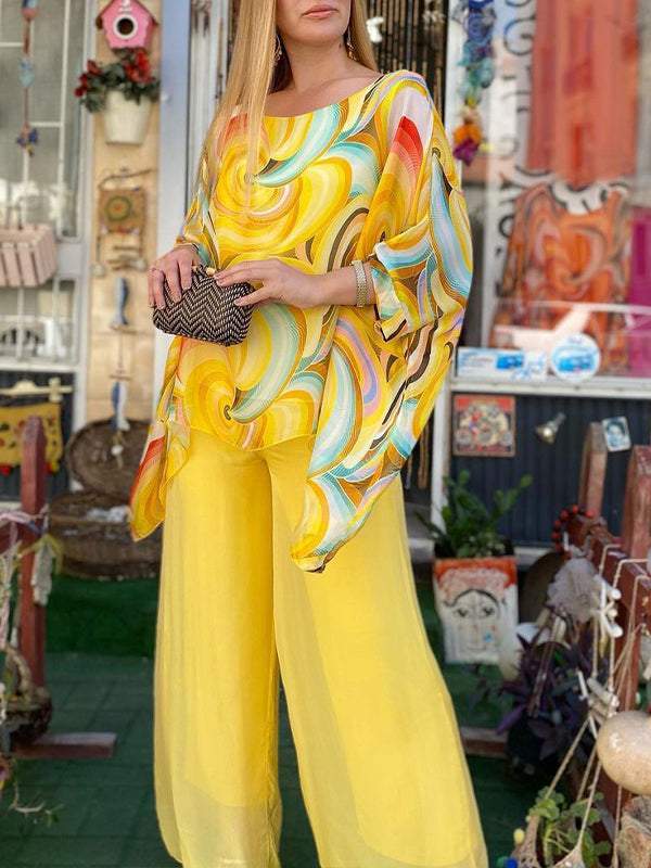 Women's Colorful Set for Carefree Summer Days
