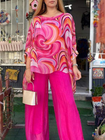 Women's Colorful Set for Carefree Summer Days
